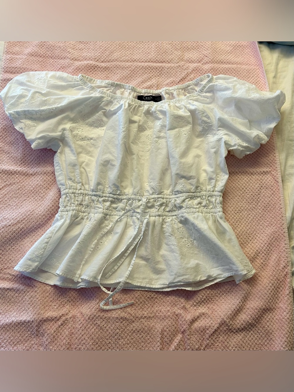 Lauren Ralph Lauren White Women's Blouse